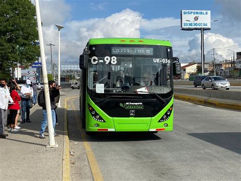 c118 ruta anterior|Guadalajara: Arranca operaciones ruta eléctrica C98 que cubrirá el.